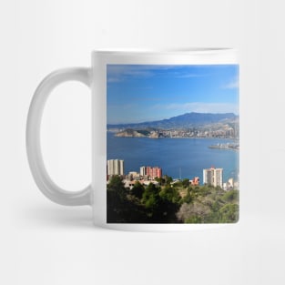 Benidorm Skyline Cityscape Costa Blanca Spain Mug